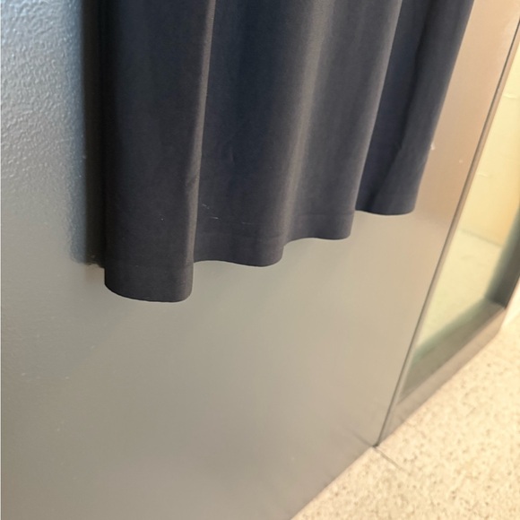 Norma Kamali size 36 (6 or S in brand) Black Long Sleeve Dress mock neck NWOT - Picture 6 of 12